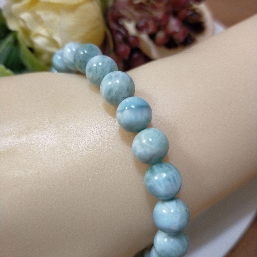 ラリマー　ブレスレット