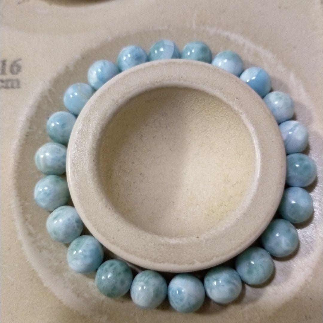 ラリマー　ブレスレット