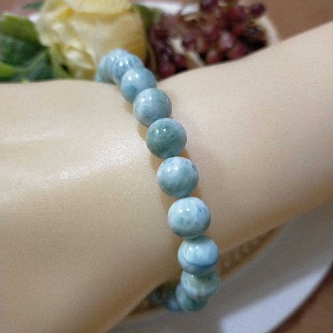 ラリマー　ブレスレット