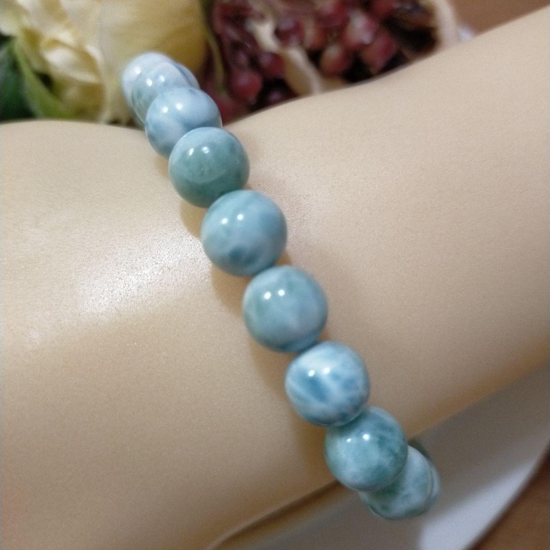 ラリマー　ブレスレット