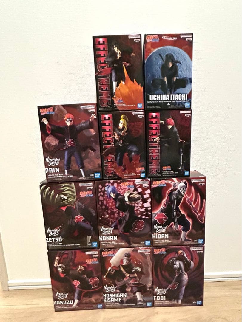 NARUTO-ナルト- 疾風伝 暁　フィギュア　11種