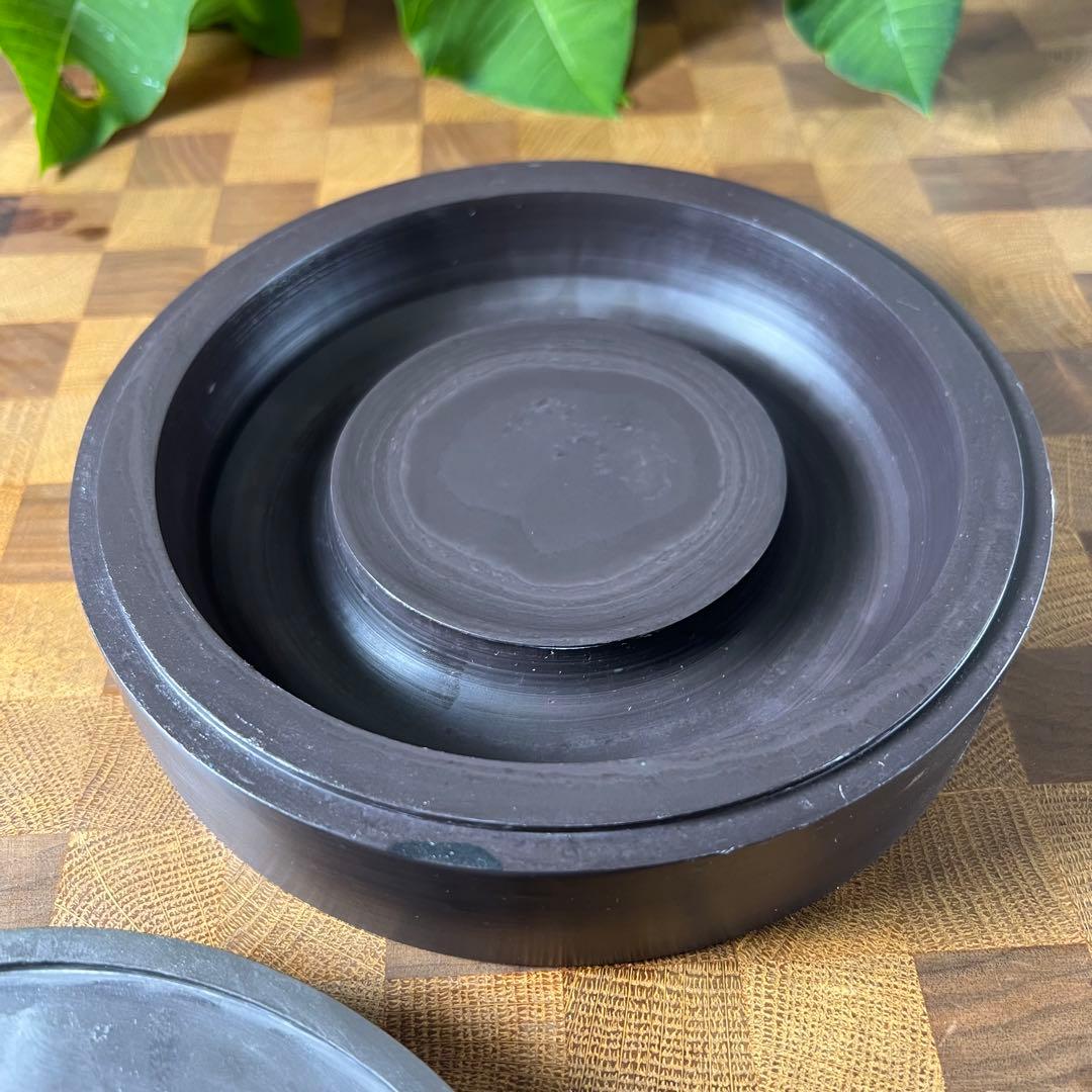 【大型】円面黎渓石「花開富貴」