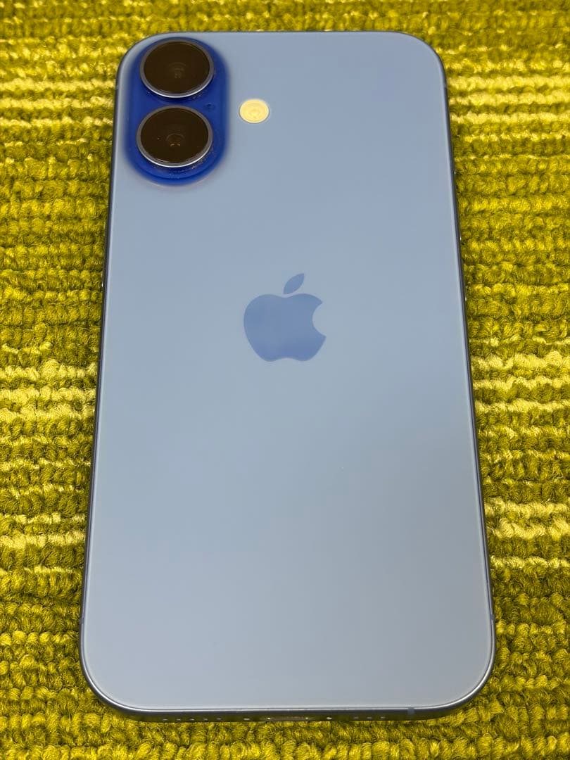 Apple iPhone 16 ブルー 本体