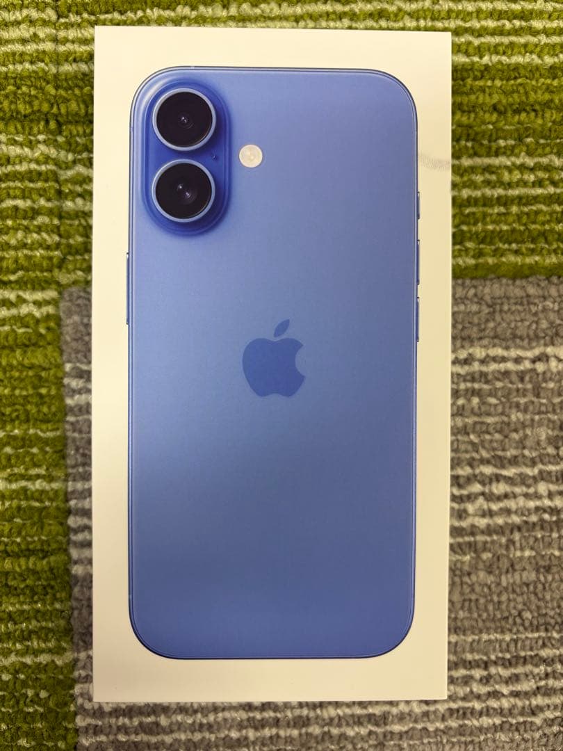 Apple iPhone 16 ブルー 本体