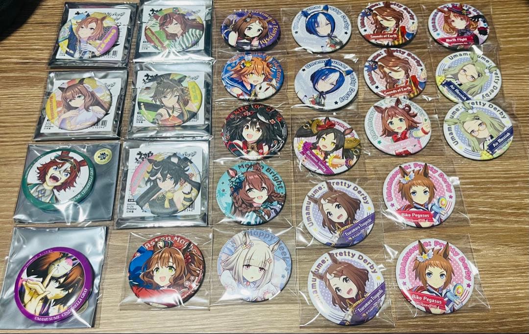 ウマ娘　缶バッジ　バラ売り可