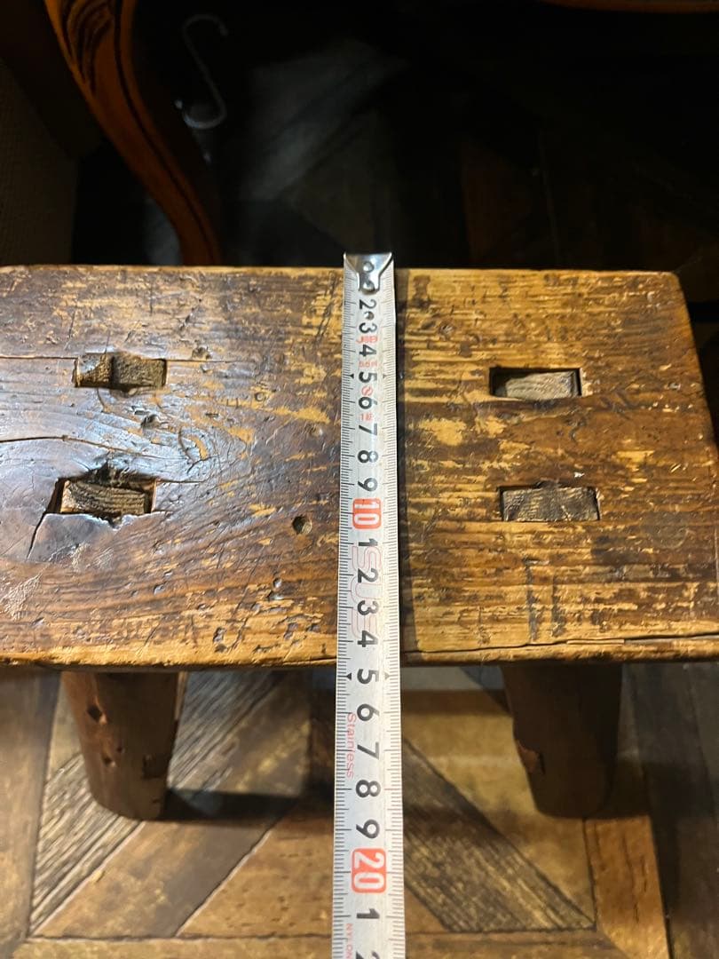 スツール インテリア 踏み台 昭和レトロ 古道具 当時物 ビンテージ