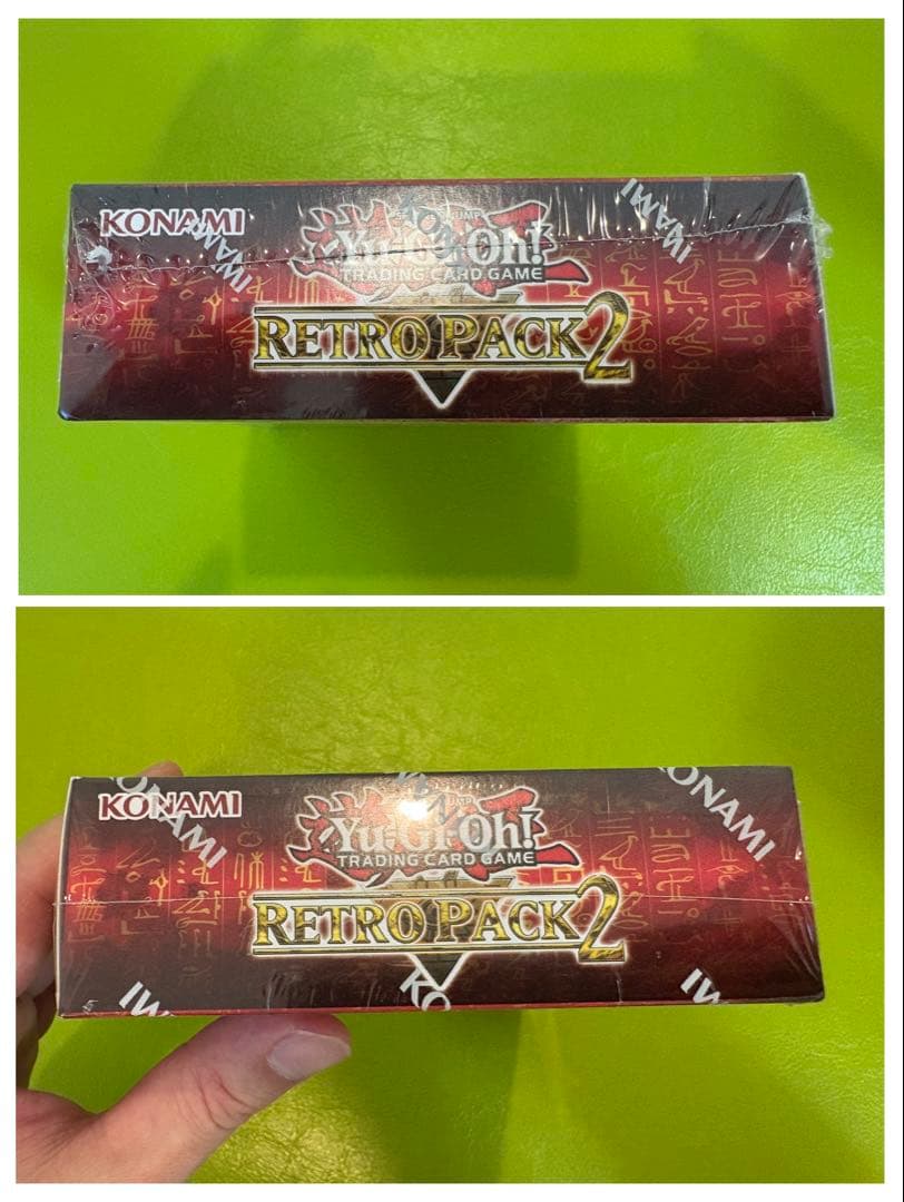 【本日限定価格】遊戯王RETRO PACK 1 & 2英語版 未開封BOX 2個