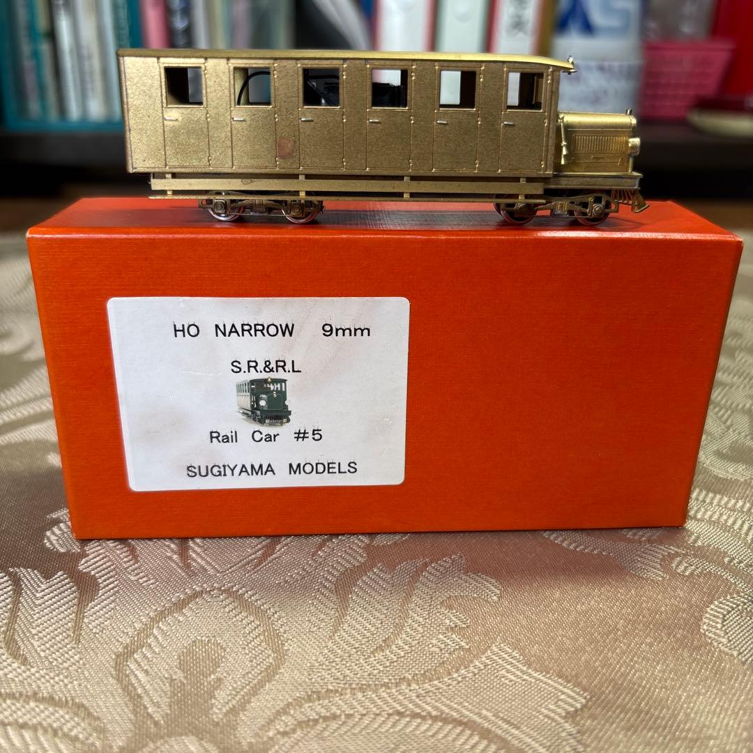 HOナロー9ミリ　杉山模型Ｒａi l Ｃａｒ　#５