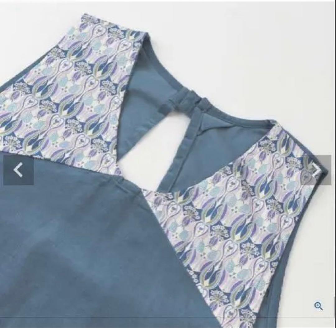 LICIE MADE WITH LIBERTY FABRIC &花柄割烹着 新品