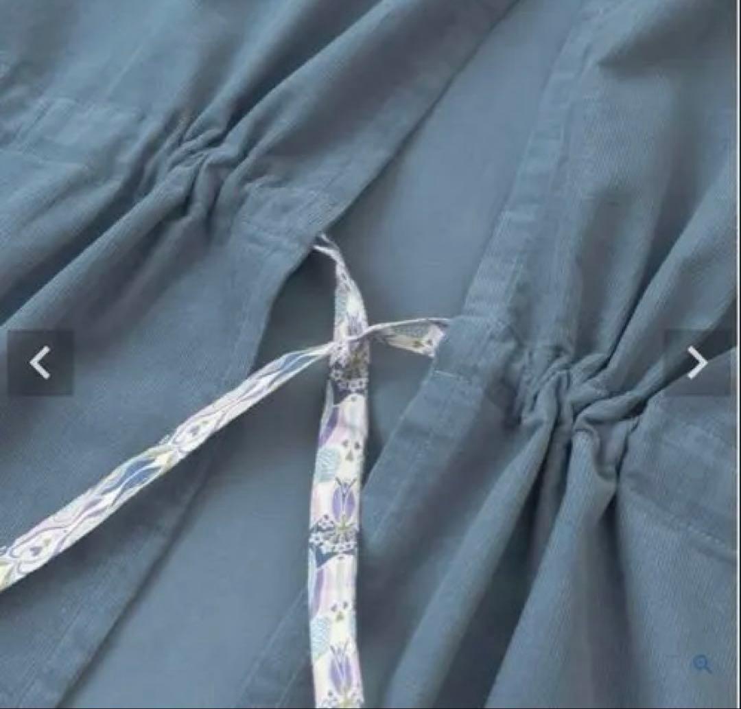 LICIE MADE WITH LIBERTY FABRIC &花柄割烹着 新品