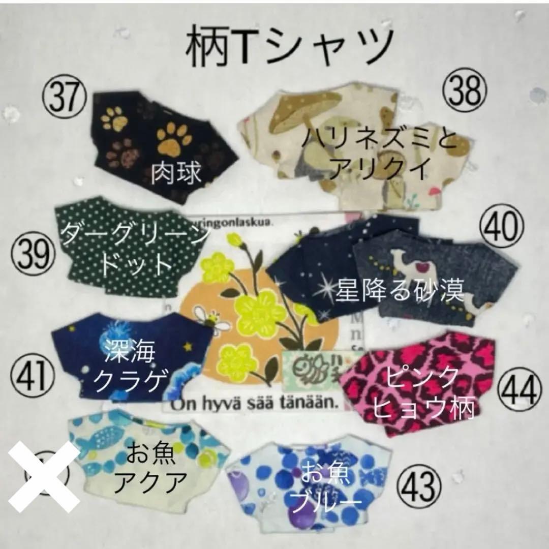 【オーダーページ/受付中】サロペットとTシャツのセット　ぬい服　10cm