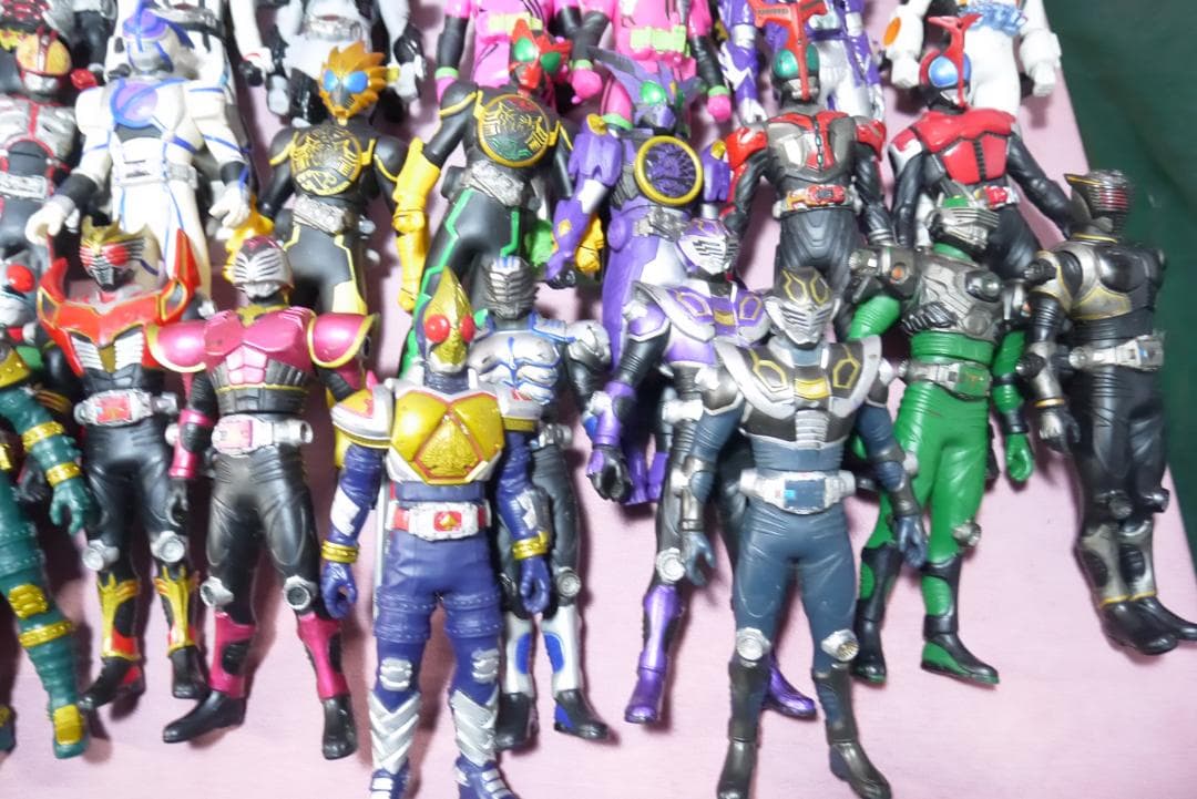 ライダーヒーローシリーズ　ビッグサイズソフビフィギュア　101体セット