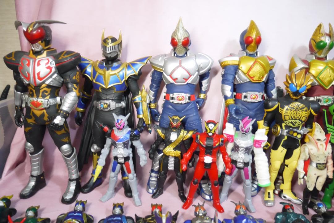 ライダーヒーローシリーズ　ビッグサイズソフビフィギュア　101体セット