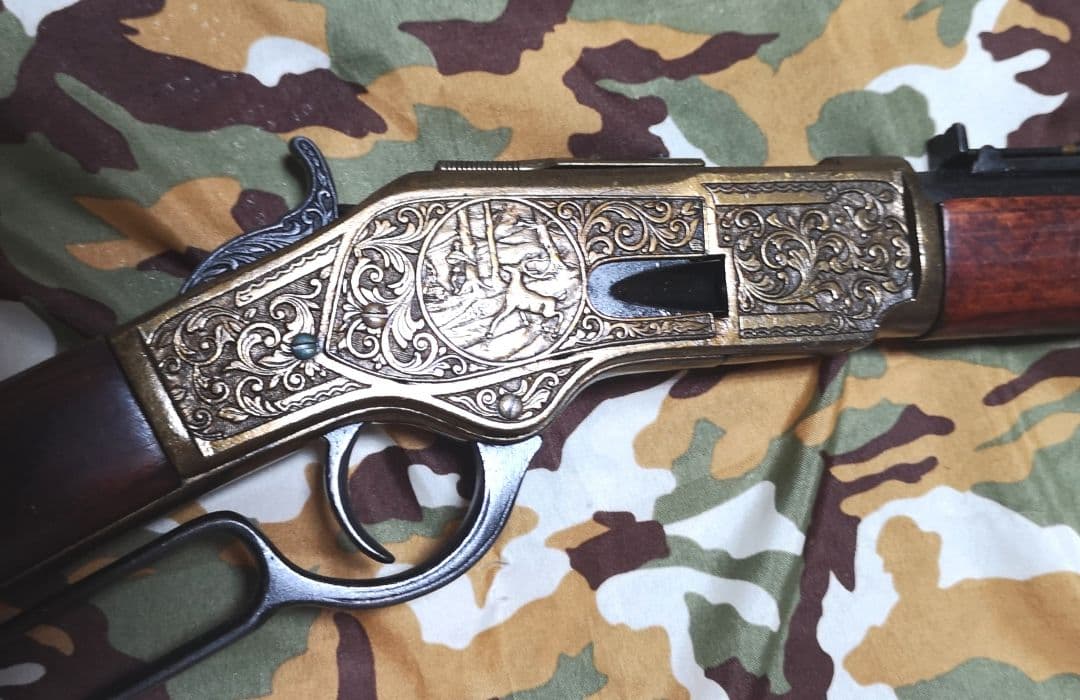 デニックス　ウィンチェスターM1873 アンティーク レプリカ鑑賞用装飾銃