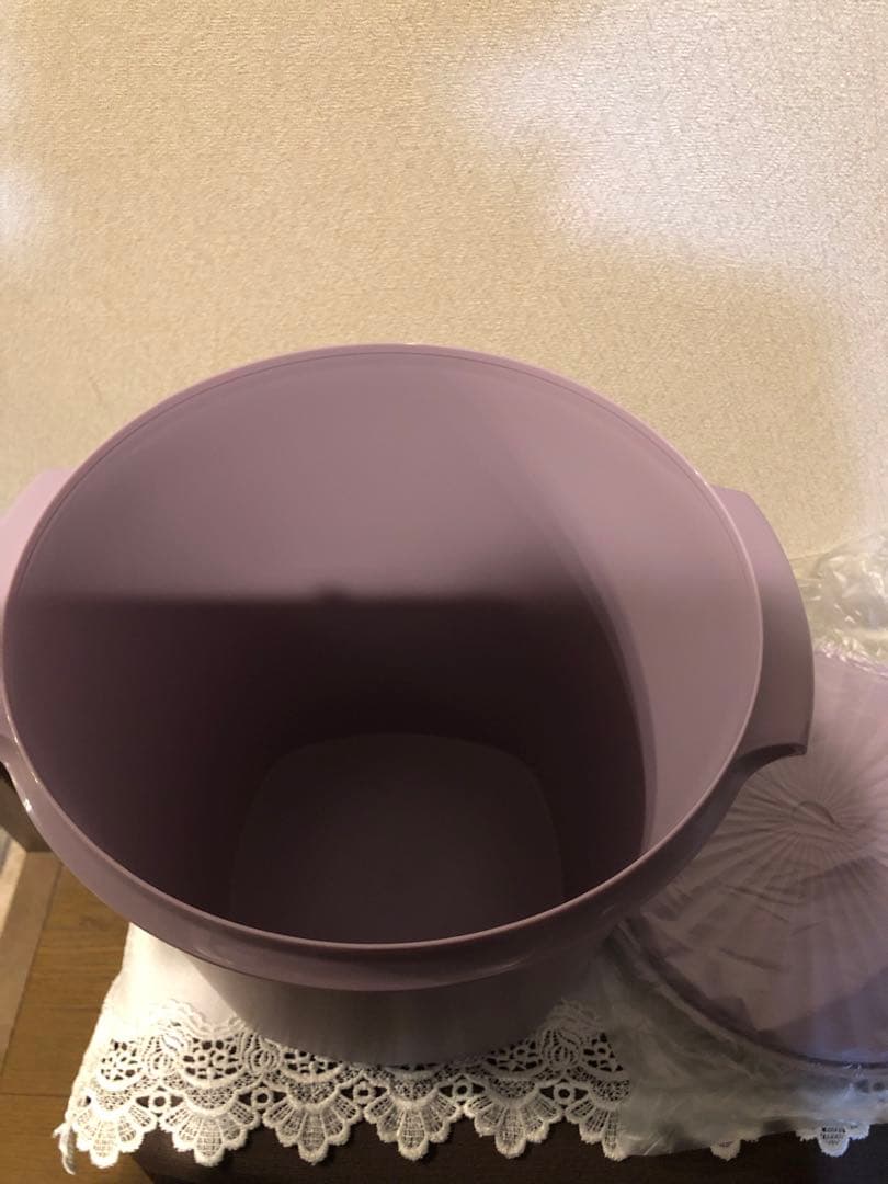 タッパーウェアマキシクィーンデコレーター 11Ｌ　パープル
