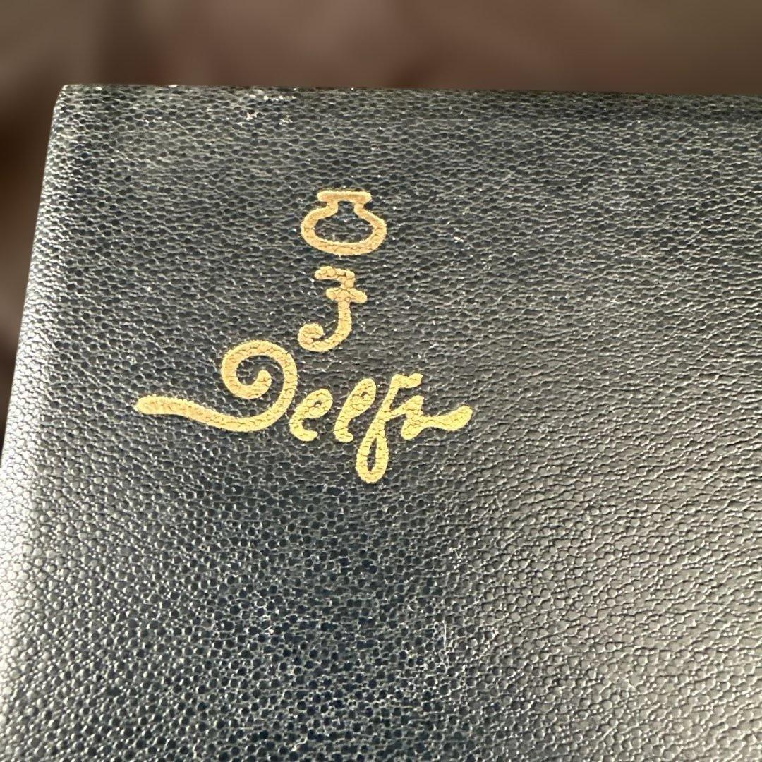 ロイヤル・デルフト窯　1990年クリスマス　プレート