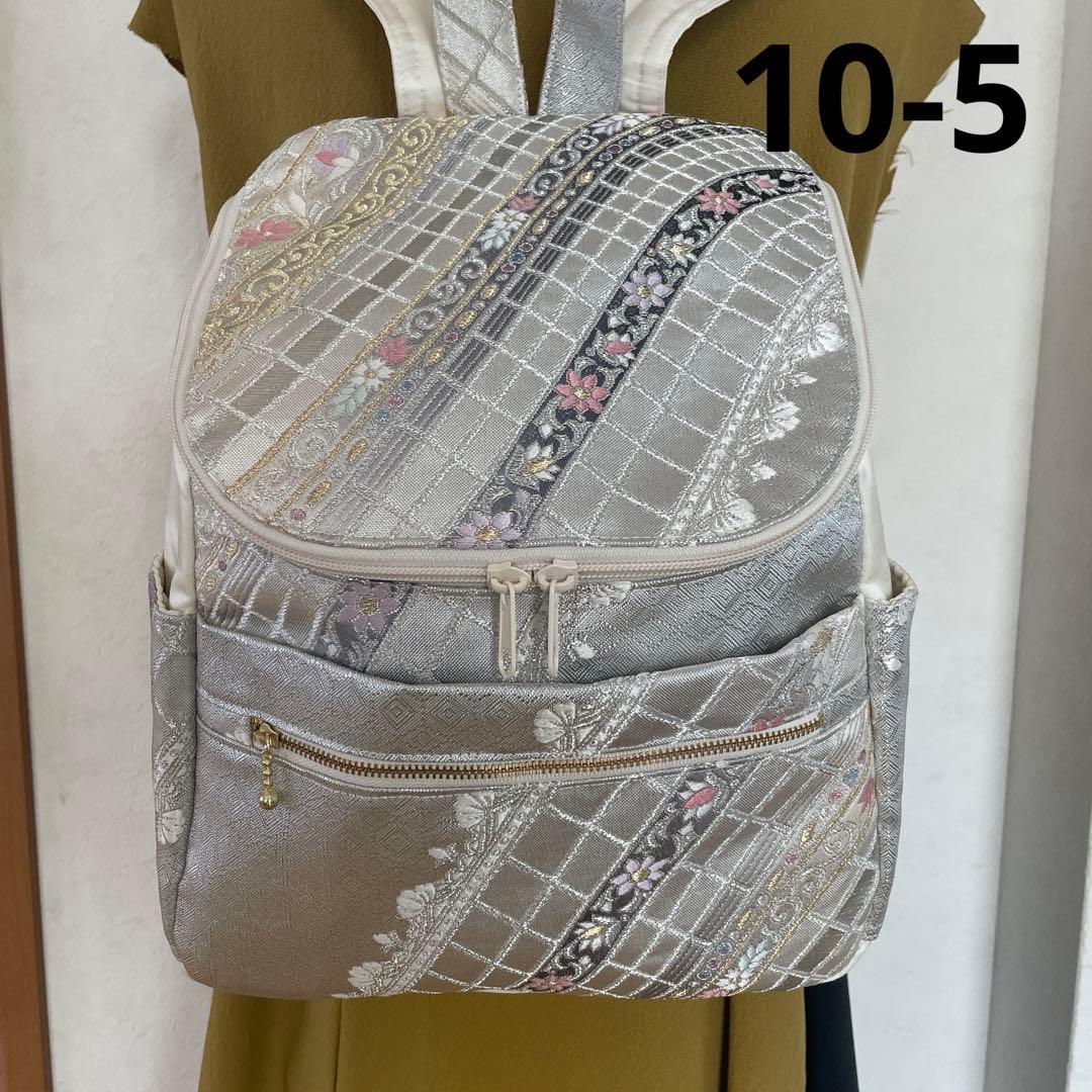 帯リメイクリュック 10-5