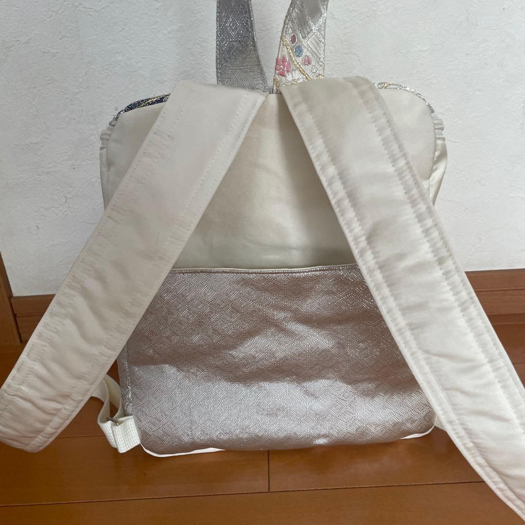 帯リメイクリュック 10-5