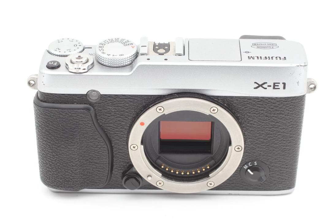 FUJIFILM X-E1 シルバー ミラーレスデジタルカメラ ボディ 訳あり