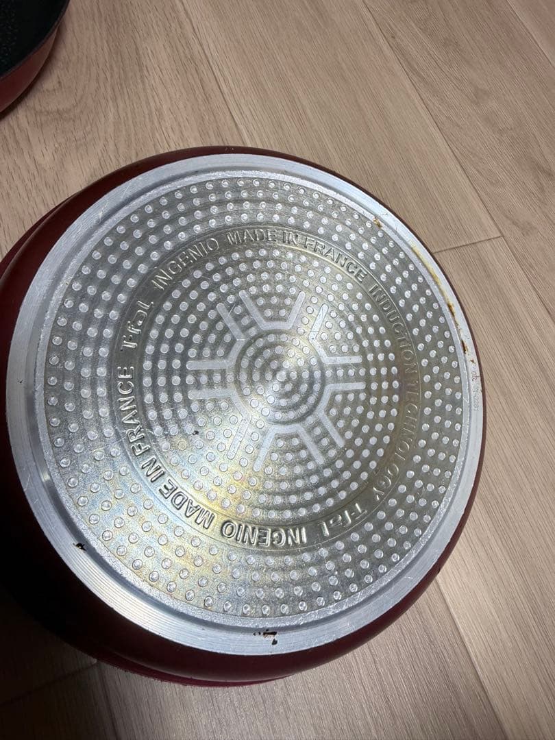 最終価格　美品　インジニオ・ネオ IHルージュ・アンリミテッド 9点　ガスIH可