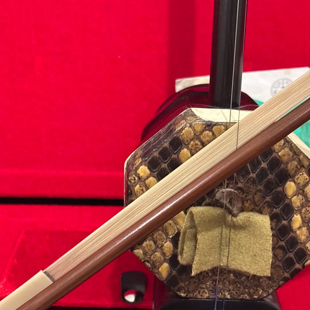 N*o様 【希少品】高級 二胡 宋廣寧製 付属品 ケース付き現状渡し