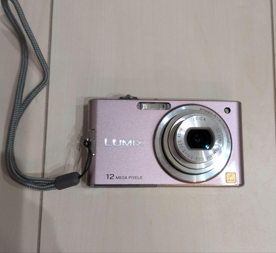 【動作確認済み】デジカメ　Panasonic DMC-FX60 ピンク