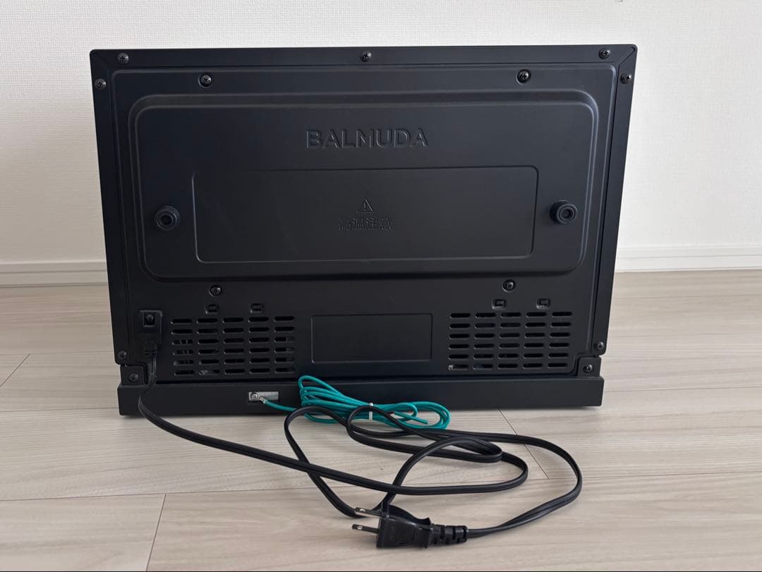 【良品】BALMUDAオーブンレンジ K04A-BK 2018年製