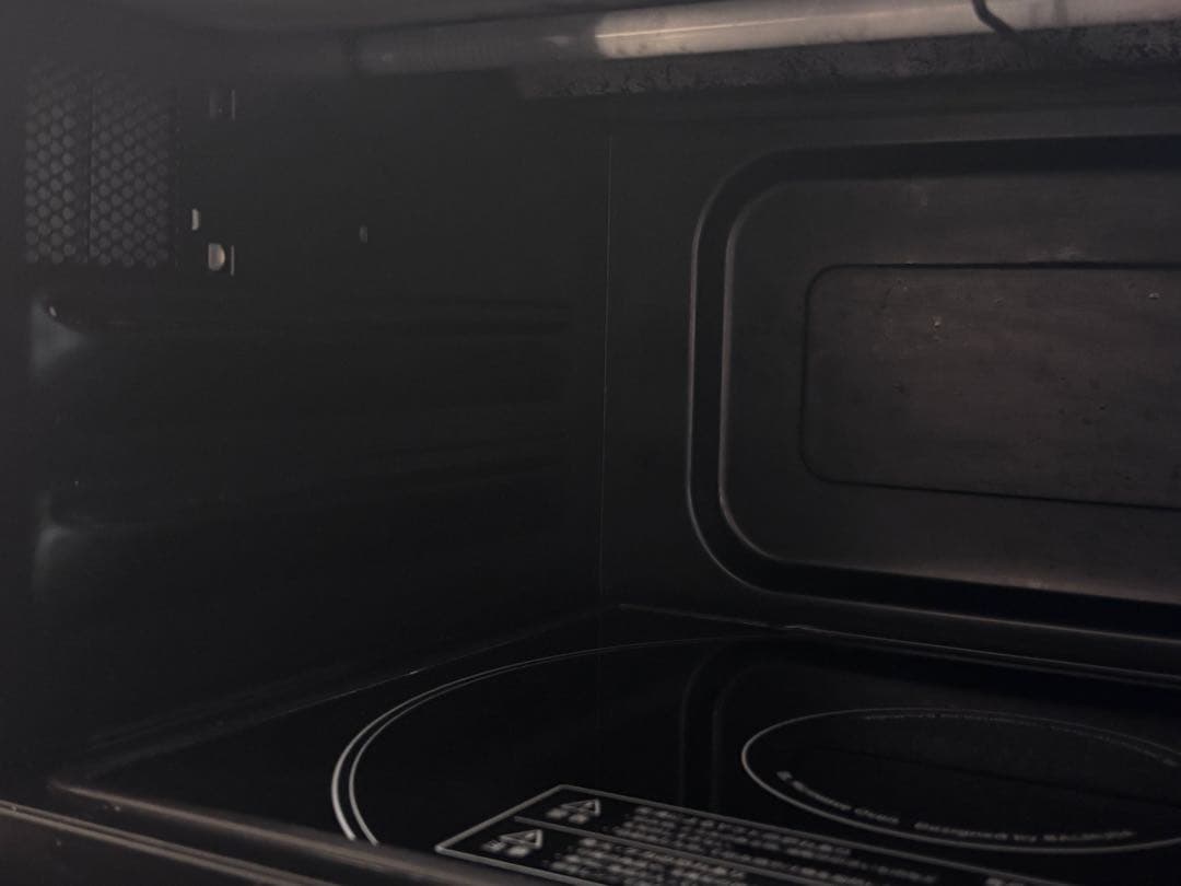 【良品】BALMUDAオーブンレンジ K04A-BK 2018年製