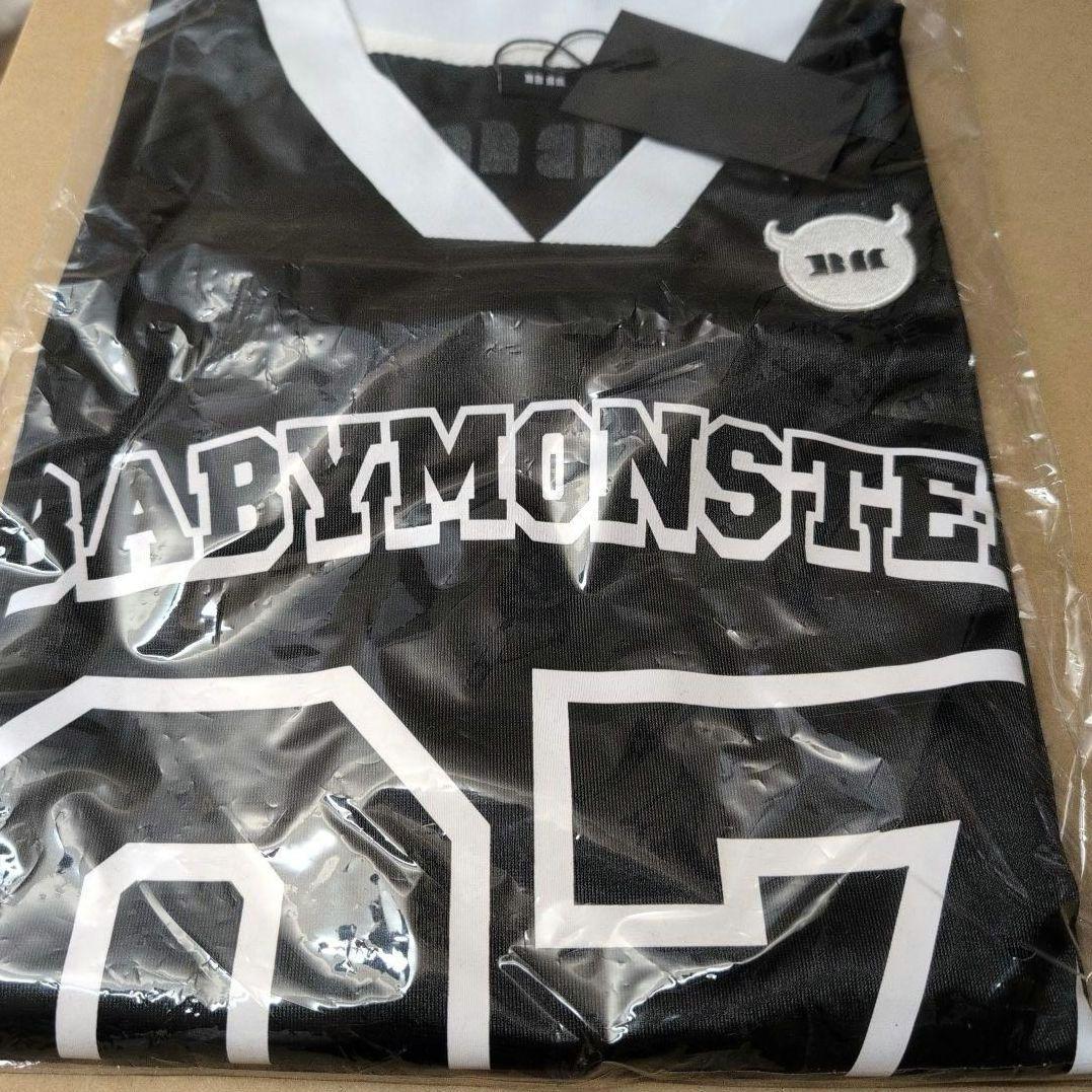 babymonster JERSEY ジャージ T シャツ 黒