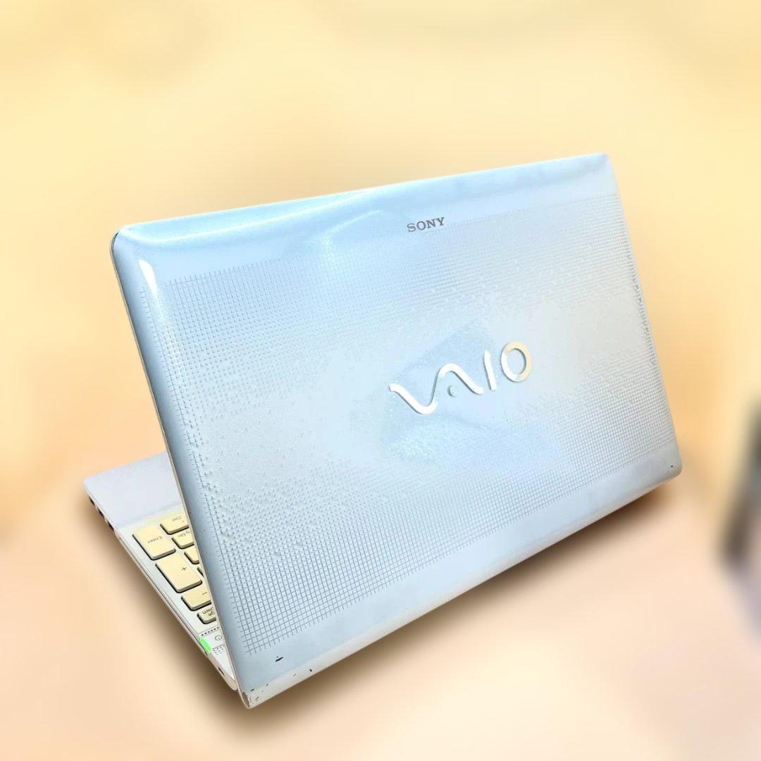 VAIO✨すぐ使えるWindows11/白いノートパソコン/初期設定済カメラ付き