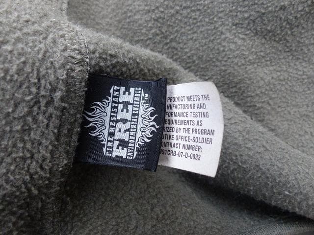 米軍実物 FR 難燃 ポーラテック フリースジャケット EWOL M-R 164