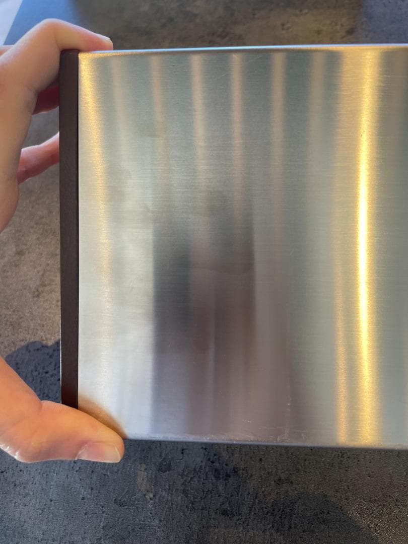 ヤマサキデザインワークス　ティッシュボックス　拭き漆　朱