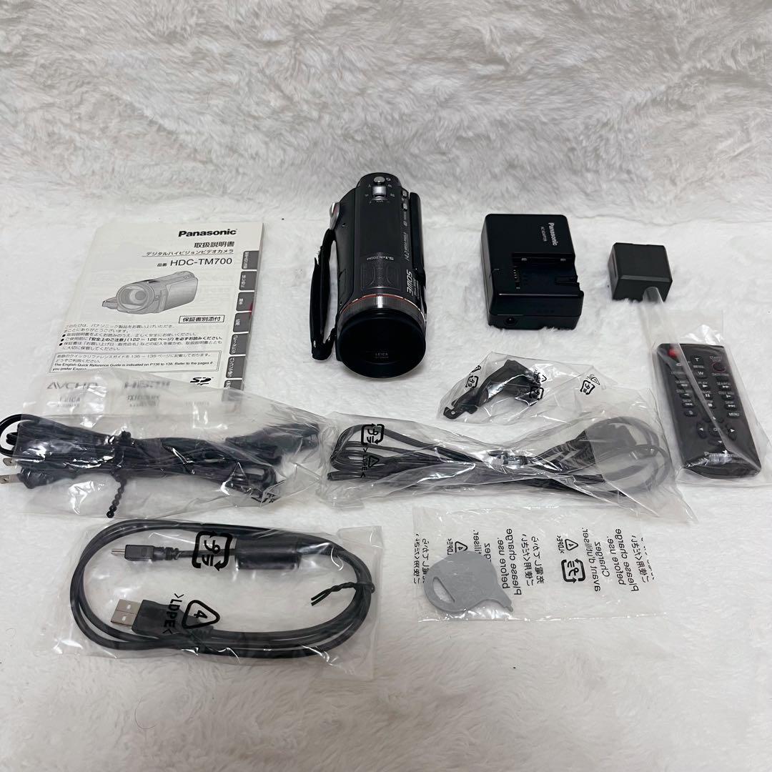 【未使用級】Panasonic パナソニック HDC-TM700 ブラック