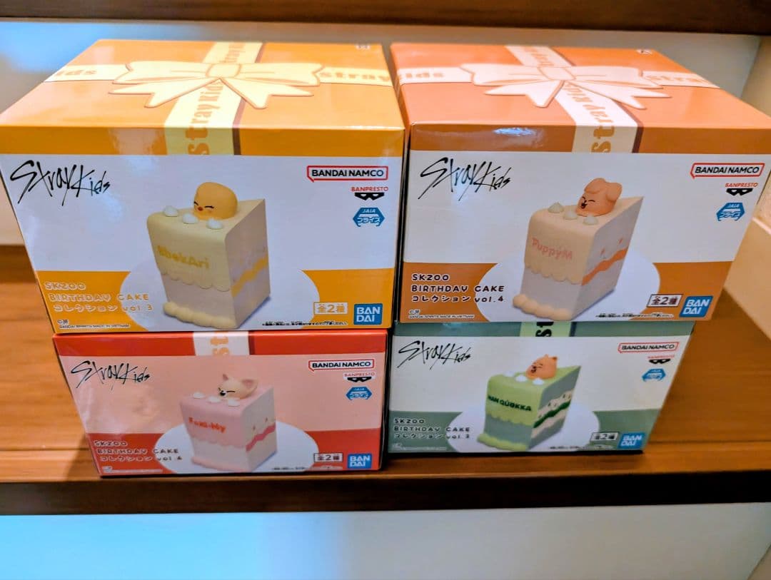【値下げしました】SkZOO ケーキコレクション 4個セット