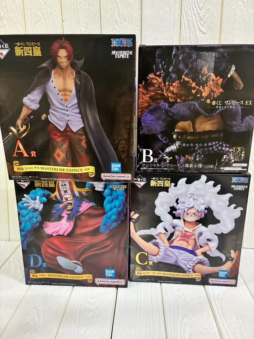 F*E様 一番くじ ワンピース 新四皇 A C D賞　魂豪示像　ティーチ　黒ひげ