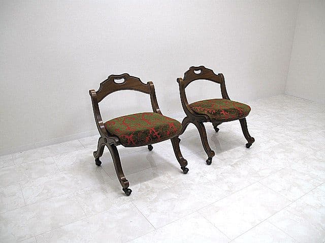 美品 ドレクセルヘリテイジ「エスペラント」マホガニー材チェア 2脚セット