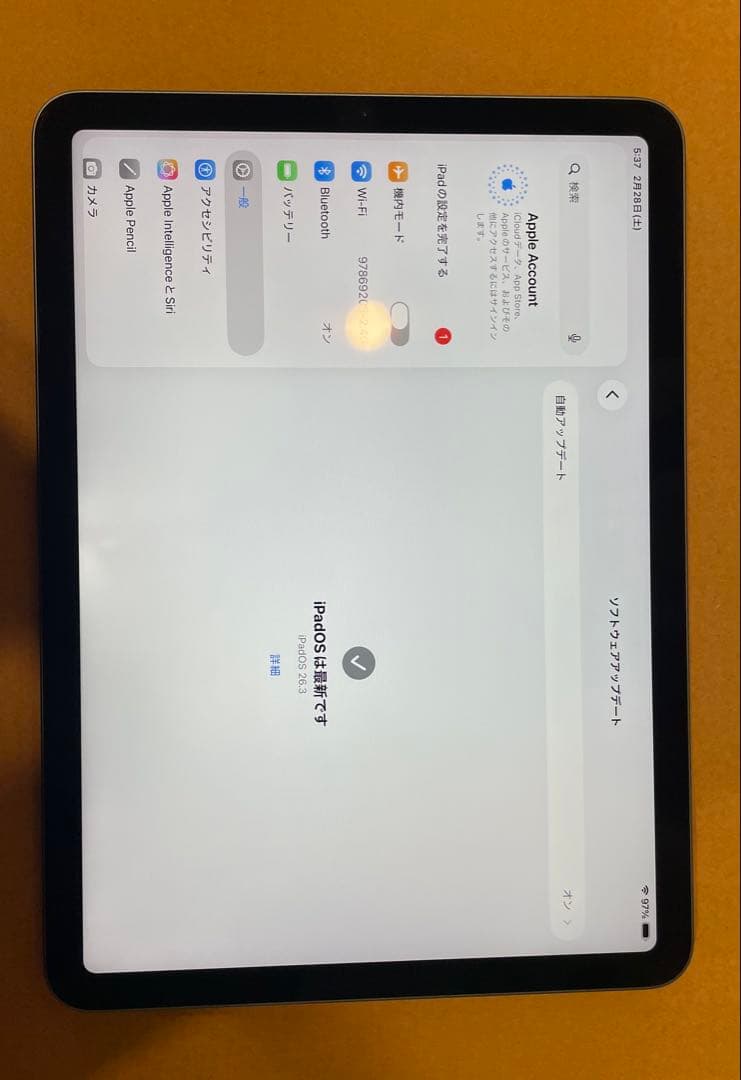 iPad Air 第5世代 256GB 10.9インチ ブルー本体