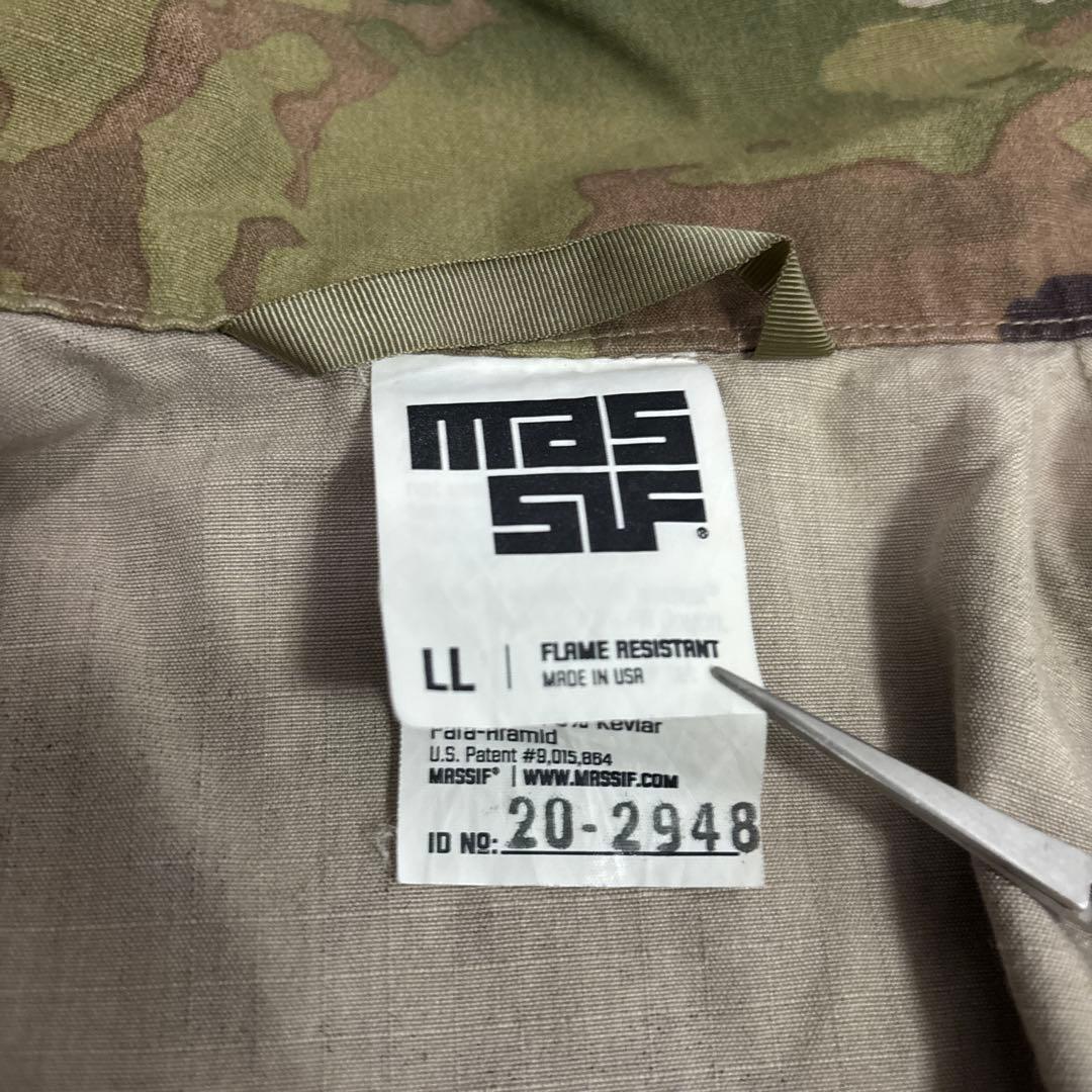 未使用品　米軍実物　MASSIF 2−PIECE FLIGHT SUIT JKT