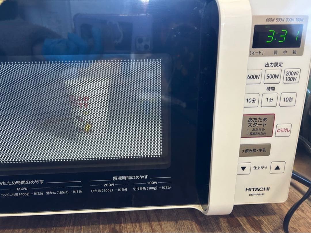 日立　HMR-FS182 電子レンジ　2021年製