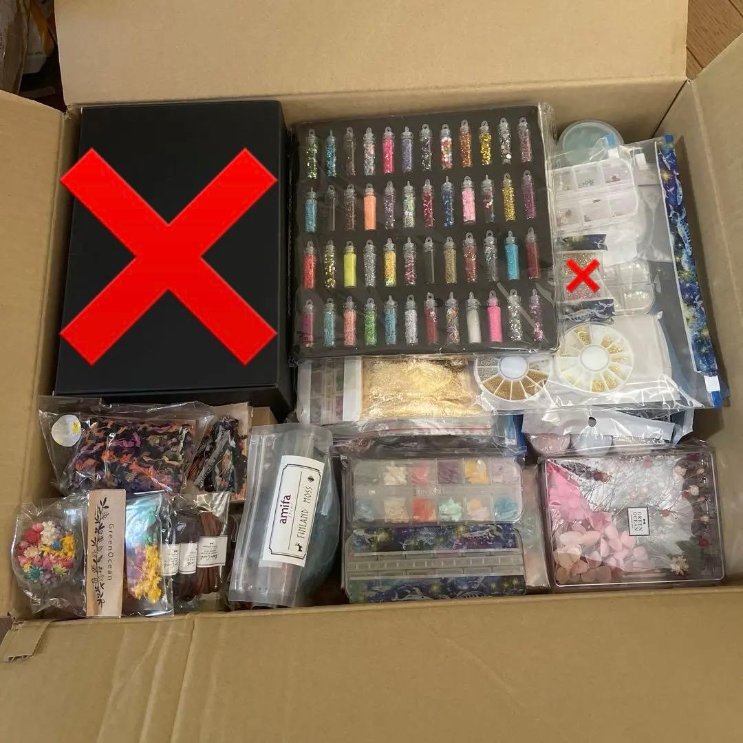 レジン用品纏め売り