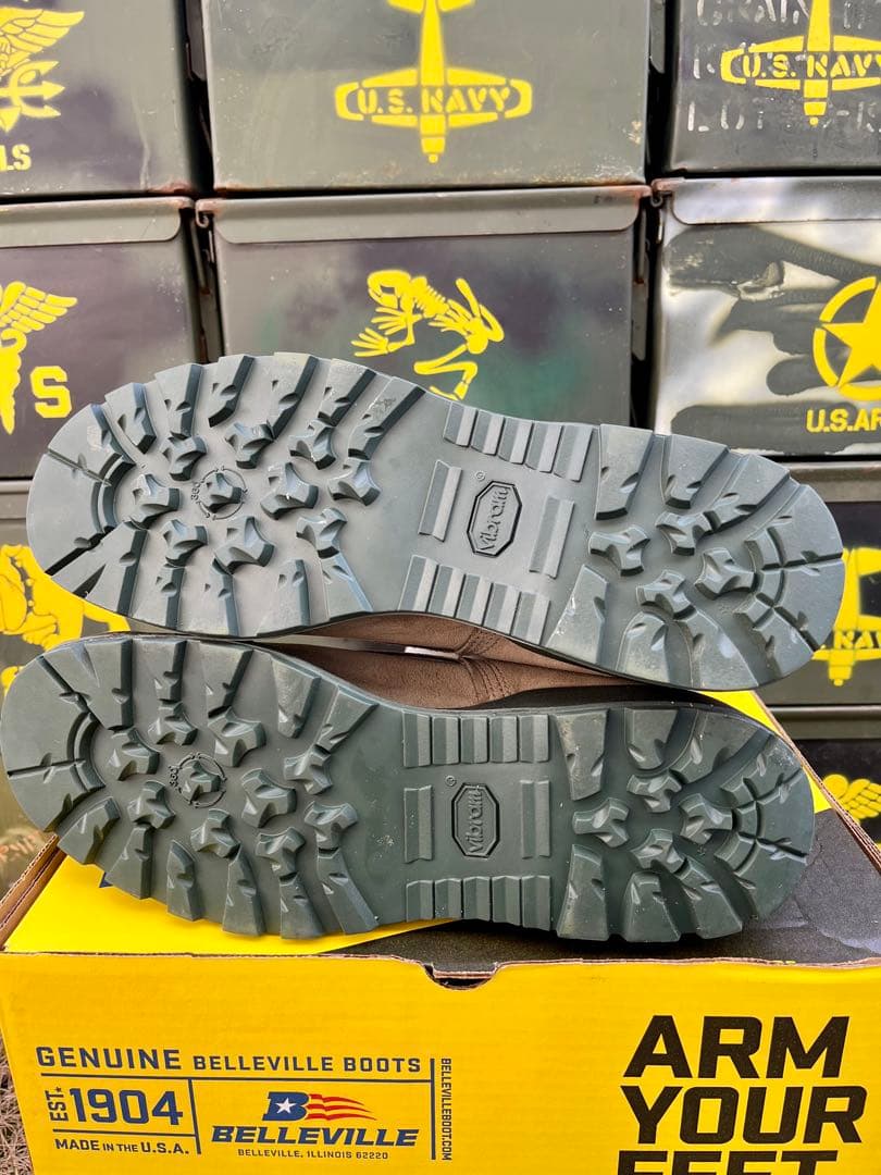 米軍放出未使用品 BELLEVILLE コンバットブーツ 12.5R（30cm)