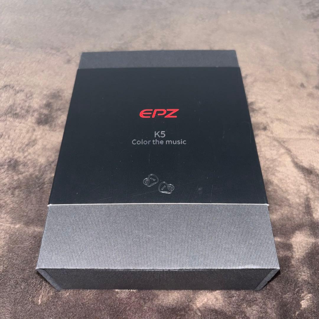 付属品完備　美品　EPZ K5 4BA+1DD MMCX リケーブル　イヤホン
