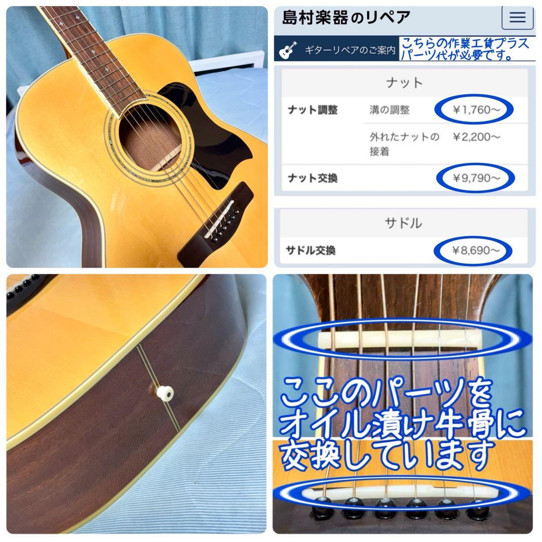 【牛骨☆オール単板】Greg Bennett！少し小ぶり【弾き易く調整☆新品弦】