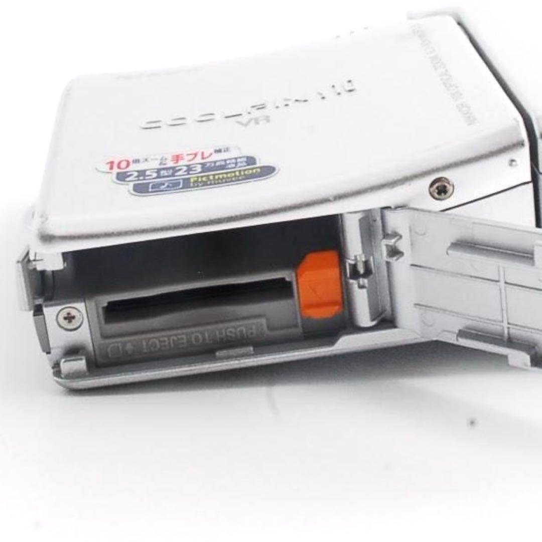 スマホ転送セット✨Nikon COOLPIX S10 ✨スイバル式コンデジ