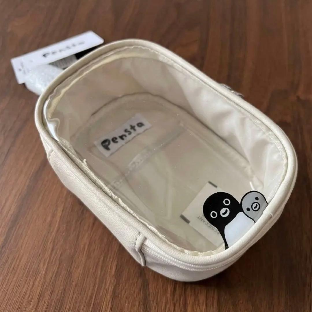 Suicaのペンギン にぎにぎマスコット ＋ ぬいポーチ アイボリー