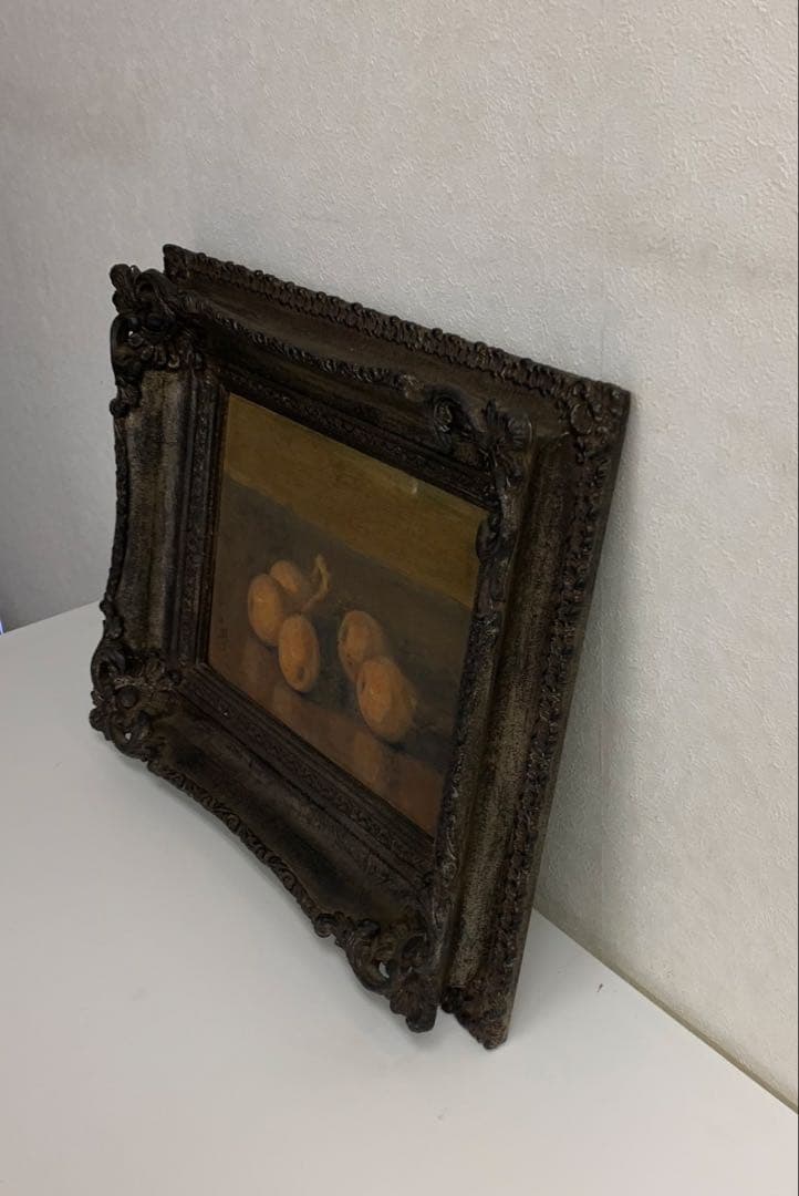 真筆　 油彩　静物　 北村種三（1902年~？）大阪府出身