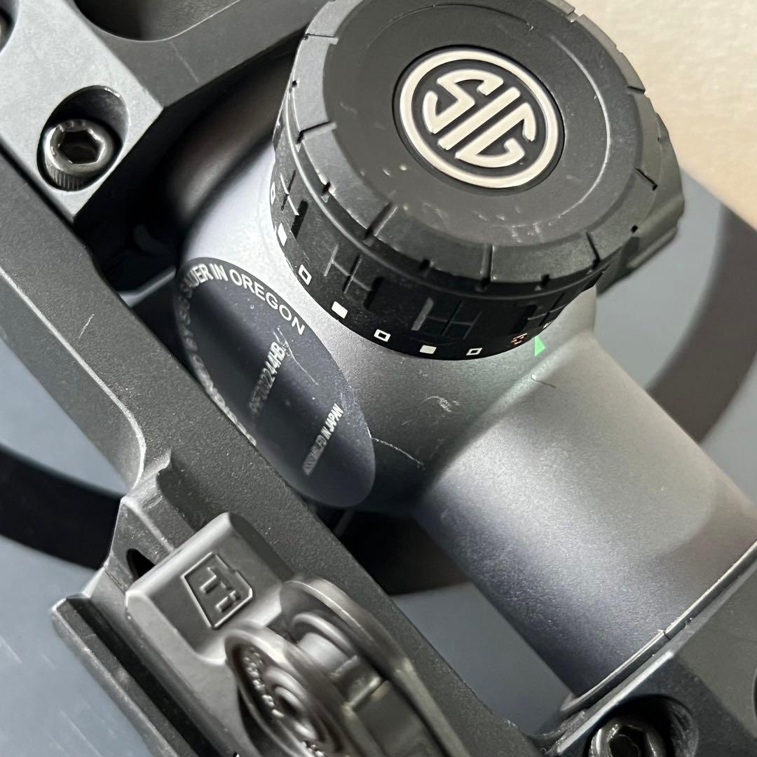 【実物】Sig Sauer WHISKEY5 1-5X20mm ライフルスコープ