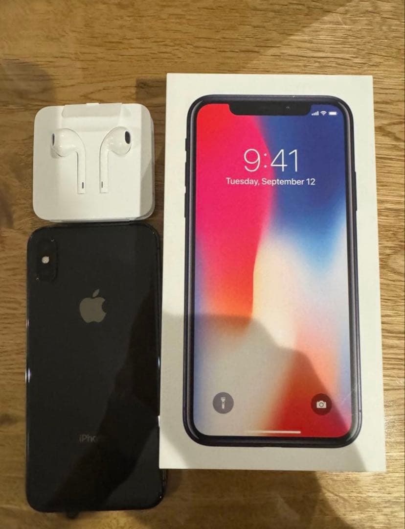 iPhone X Space Gray 256 GB SIMフリー