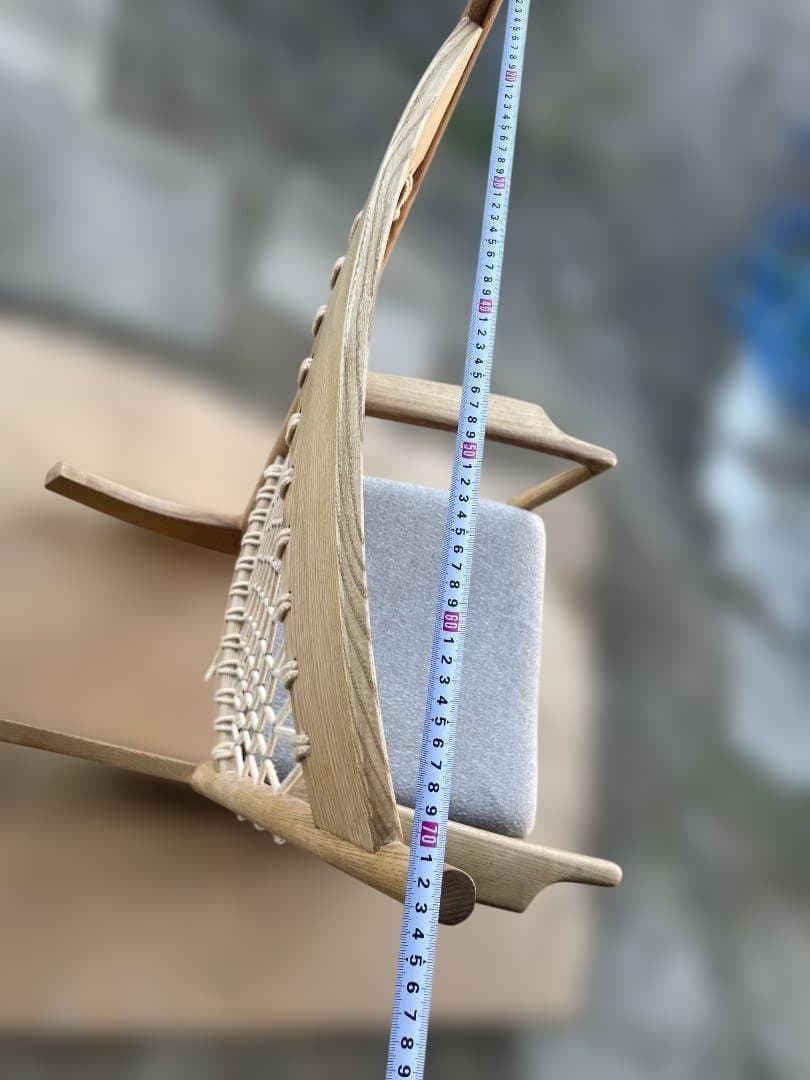 廃盤　美品　関家具　ワオン　ロッキングチェア　　RY-941　12c03