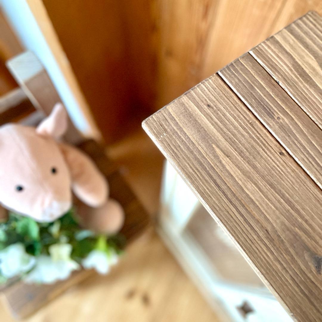 【限定お値下げ中】ハンドメイド 木製 キャビネット シェルフ ナチュラル 飾り棚